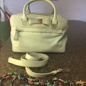 Kate Spade Grace Blue Learpther cross body.